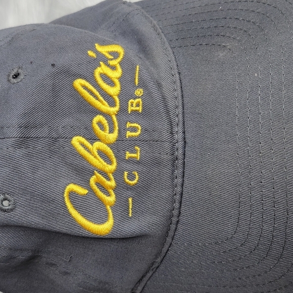CABELA'S CLUB Gray and Gold Baseball Hat OS - Picture 2 of 7